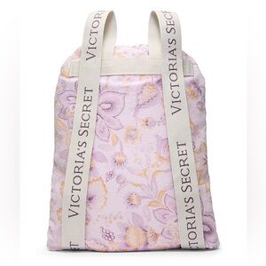 Victoria's Secret 2-in-1 Packable Beach Towel Backpack NWT